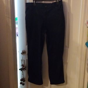 Navy blue Lee All Day Pants, 14 short